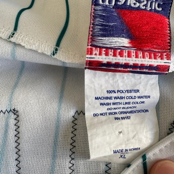 1997 Majestic Bobby Bonilla MLB Florida Marlins World Series Jersey Men's XL - Picture 7 of 11